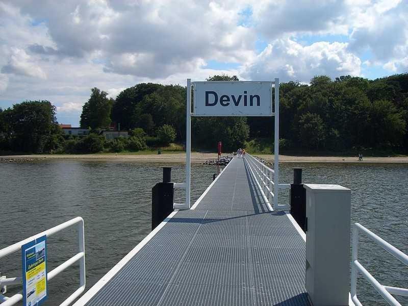 Strandhaus am Strelasund in Stralsund-Devin Exterior foto